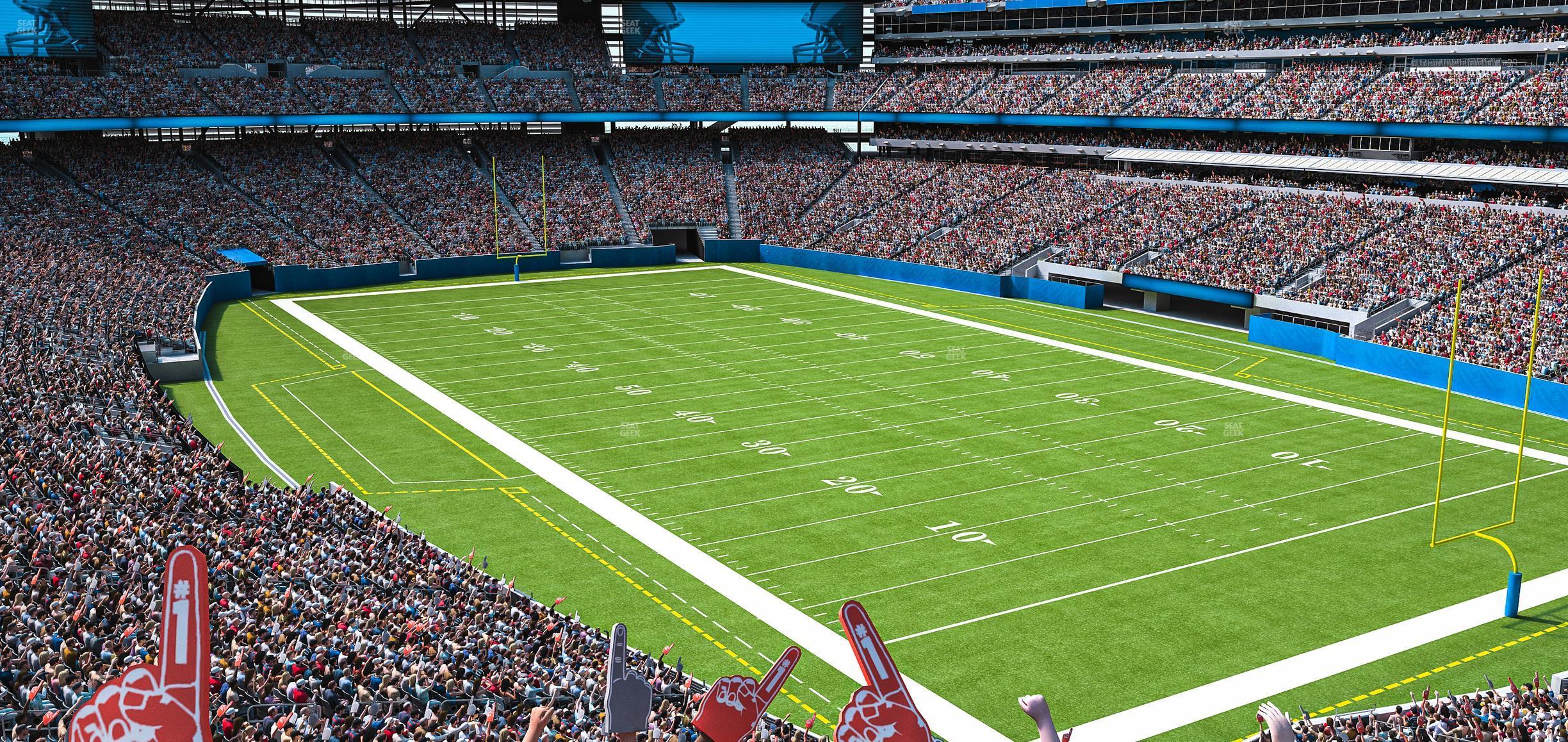 Seating view for MetLife Stadium Section 206 A