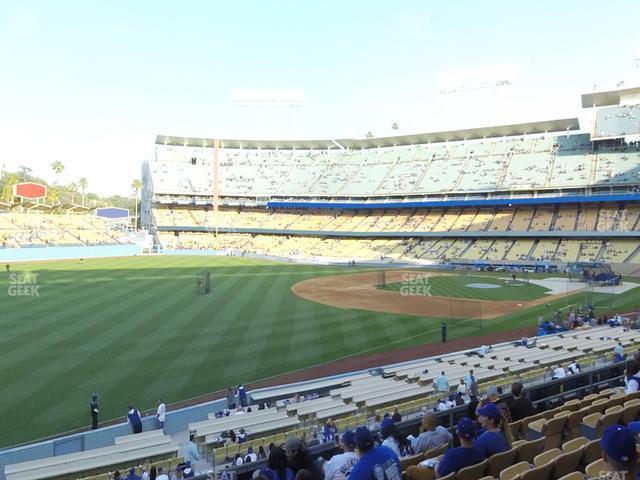 Seating view for Dodger Stadium Section 157 Lg