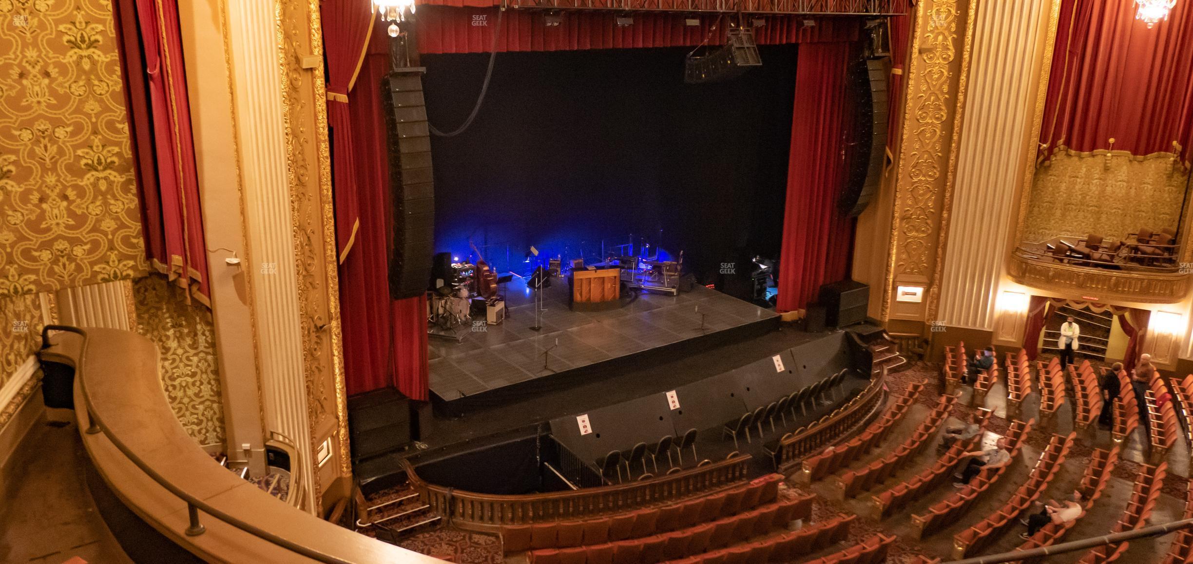 Seating view for Orpheum Theatre - Memphis Section Grand Tier Left