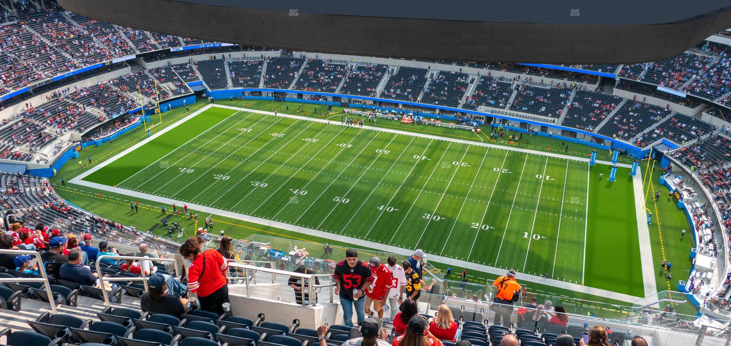 Seating view for SoFi Stadium Section 543