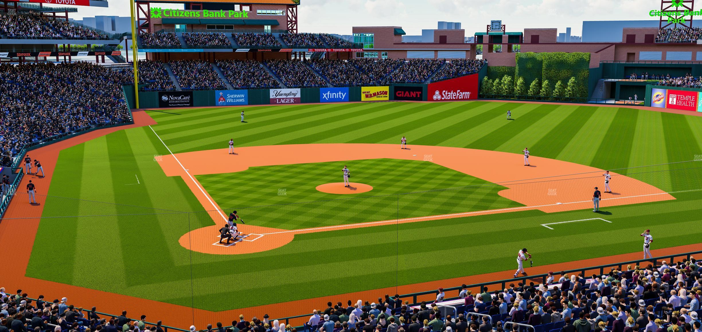 Seating view for Citizens Bank Park Section Suite 40