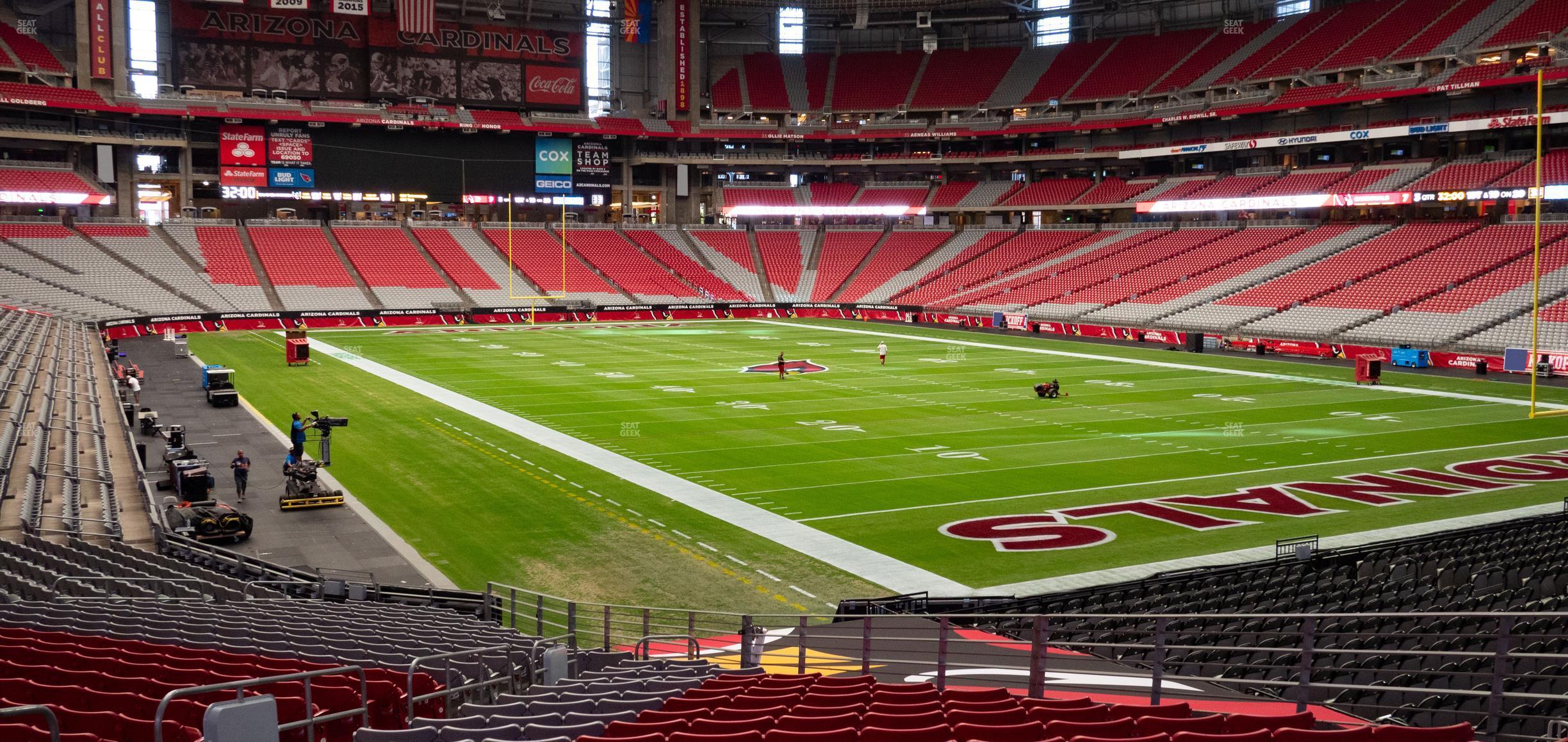 Seating view for State Farm Stadium Section 101