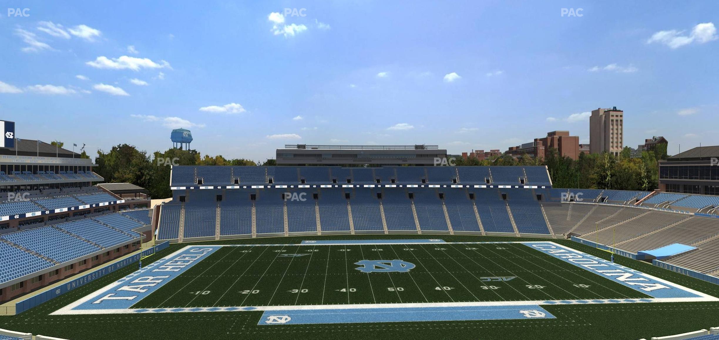 Seating view for Kenan Memorial Stadium Section 205