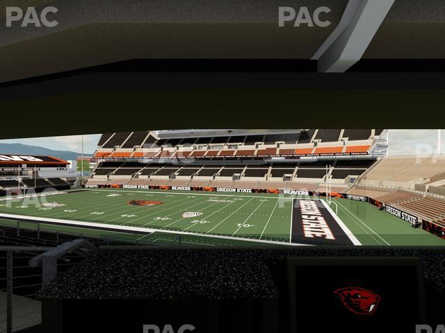 Seating view for Reser Stadium Section West Loge 21