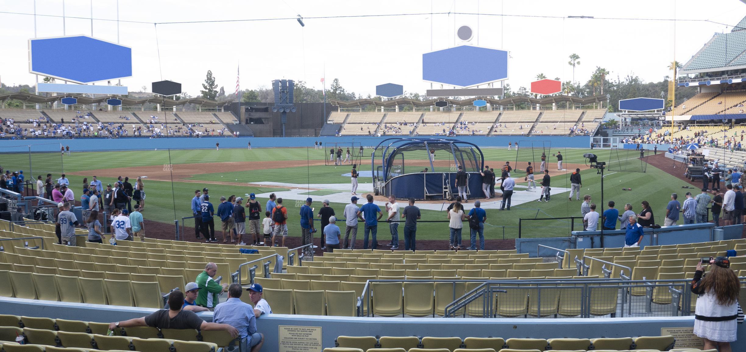 Seating view for Dodger Stadium Section 3 Fd