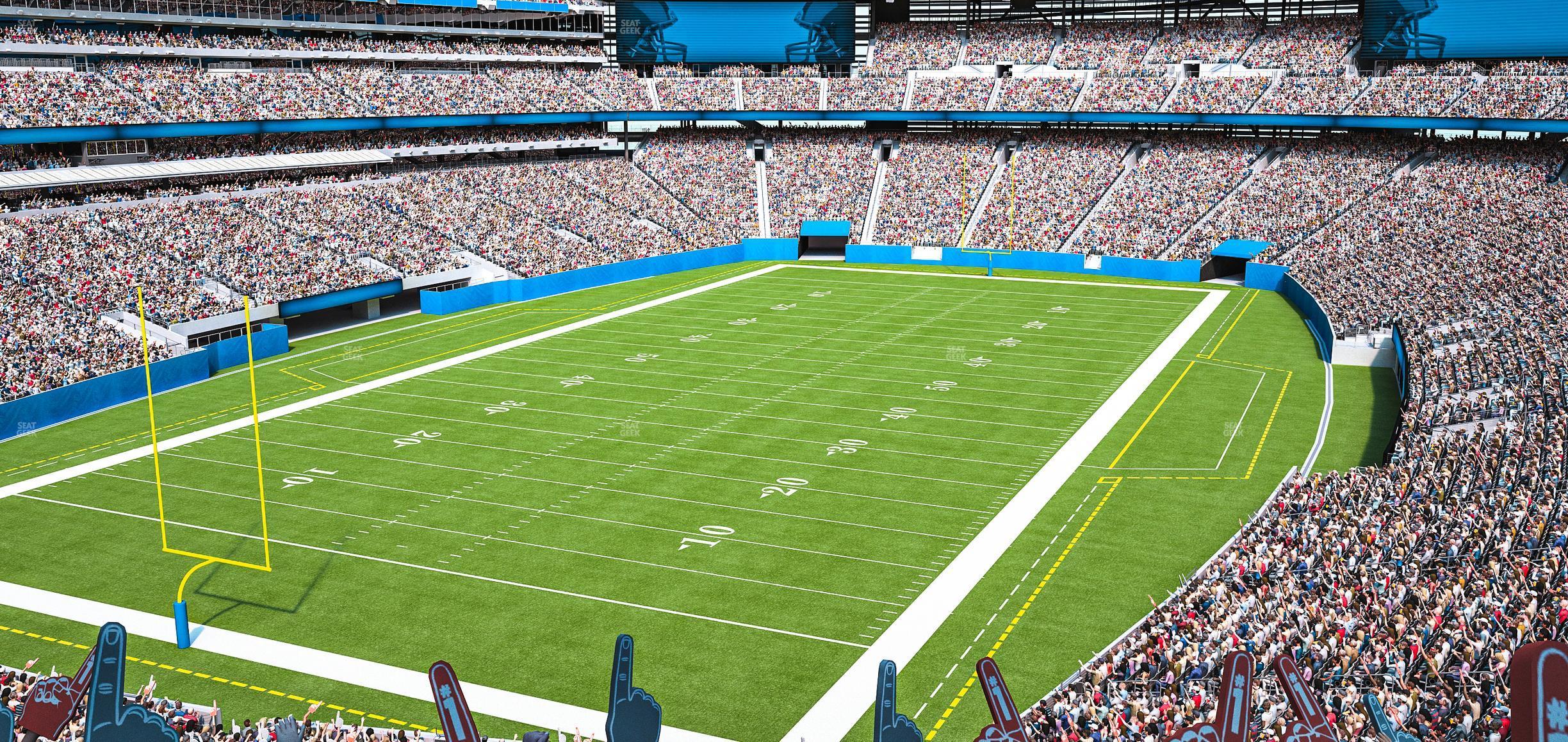 Seating view for MetLife Stadium Section 222 A