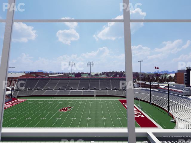 Seating view for Gesa Field Section Suite 15