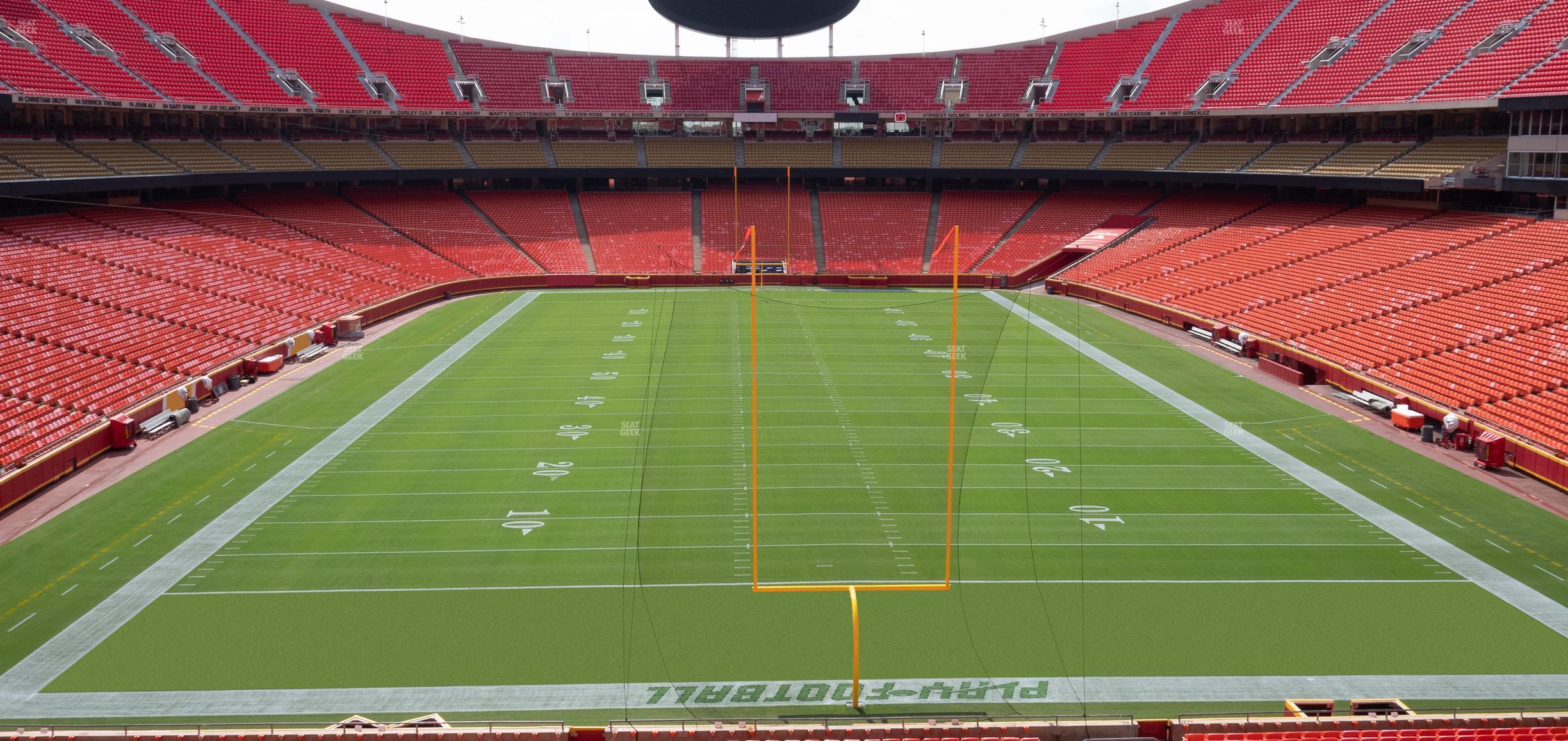 Seating view for GEHA Field at Arrowhead Stadium Section 236