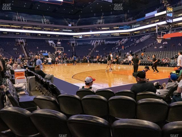 Seating view for Footprint Center Section 123 F