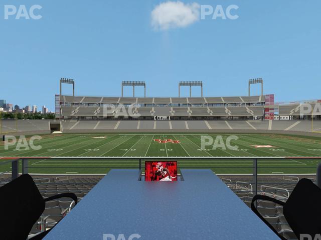 Seating view for TDECU Stadium Section Loge Box 14