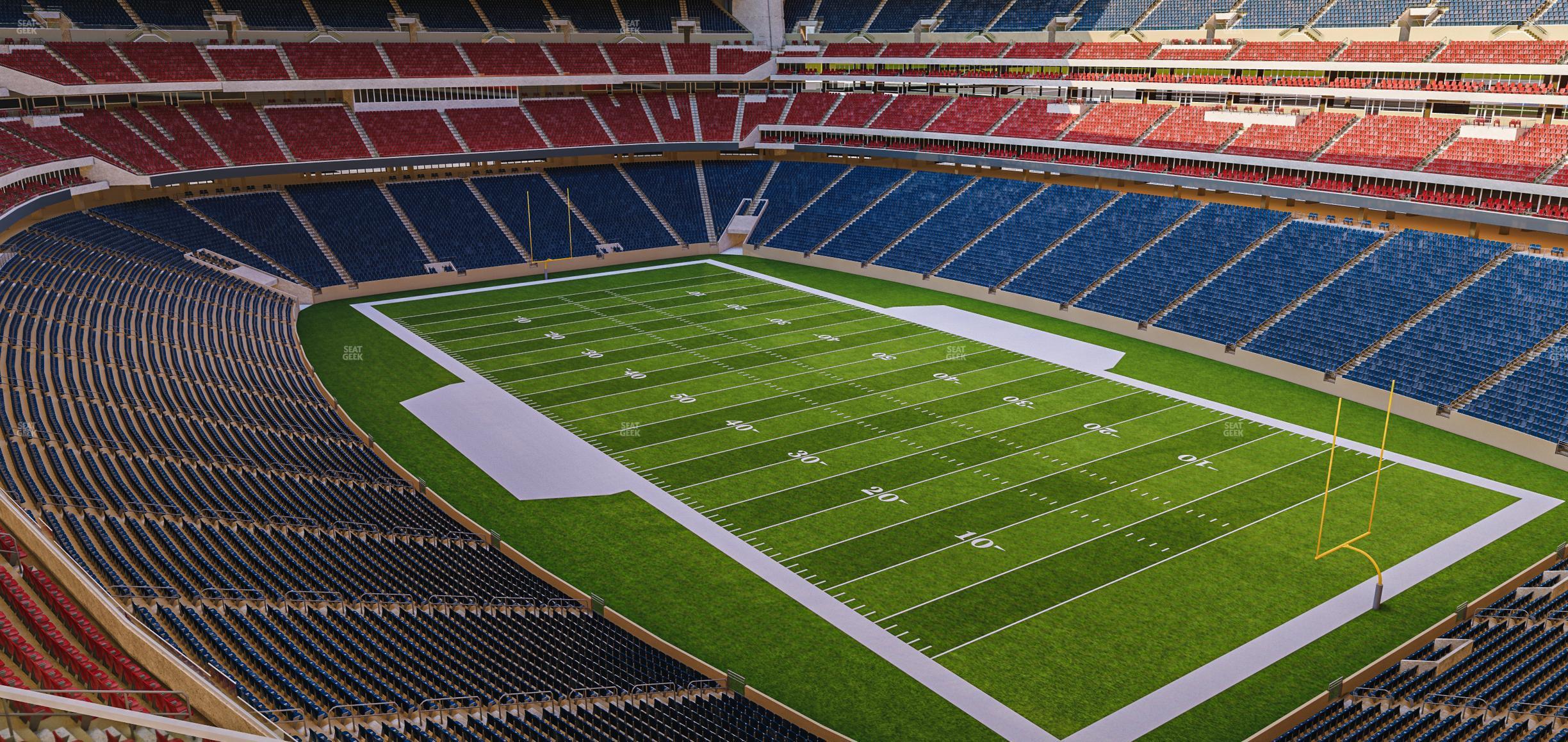 Seating view for NRG Stadium Section 527