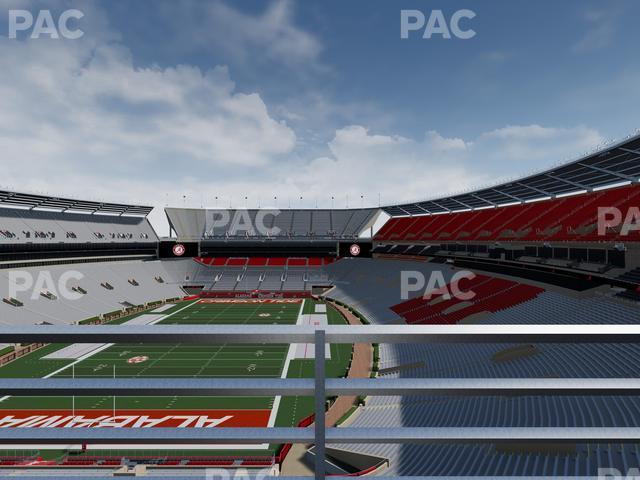 Seating view for Bryant Denny Stadium Section Nn 5