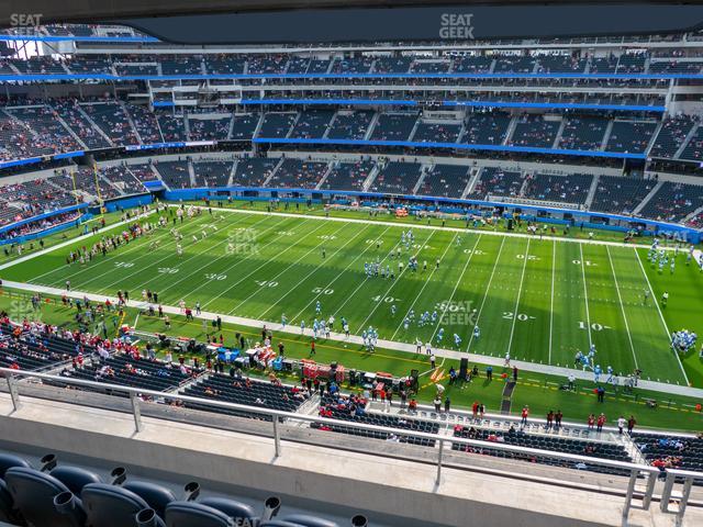 Seating view for SoFi Stadium Section 352