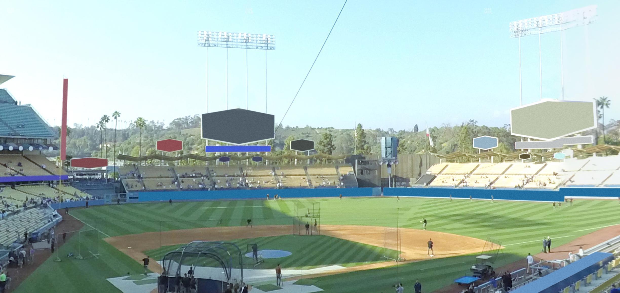 Seating view for Dodger Stadium Section 112 Lg