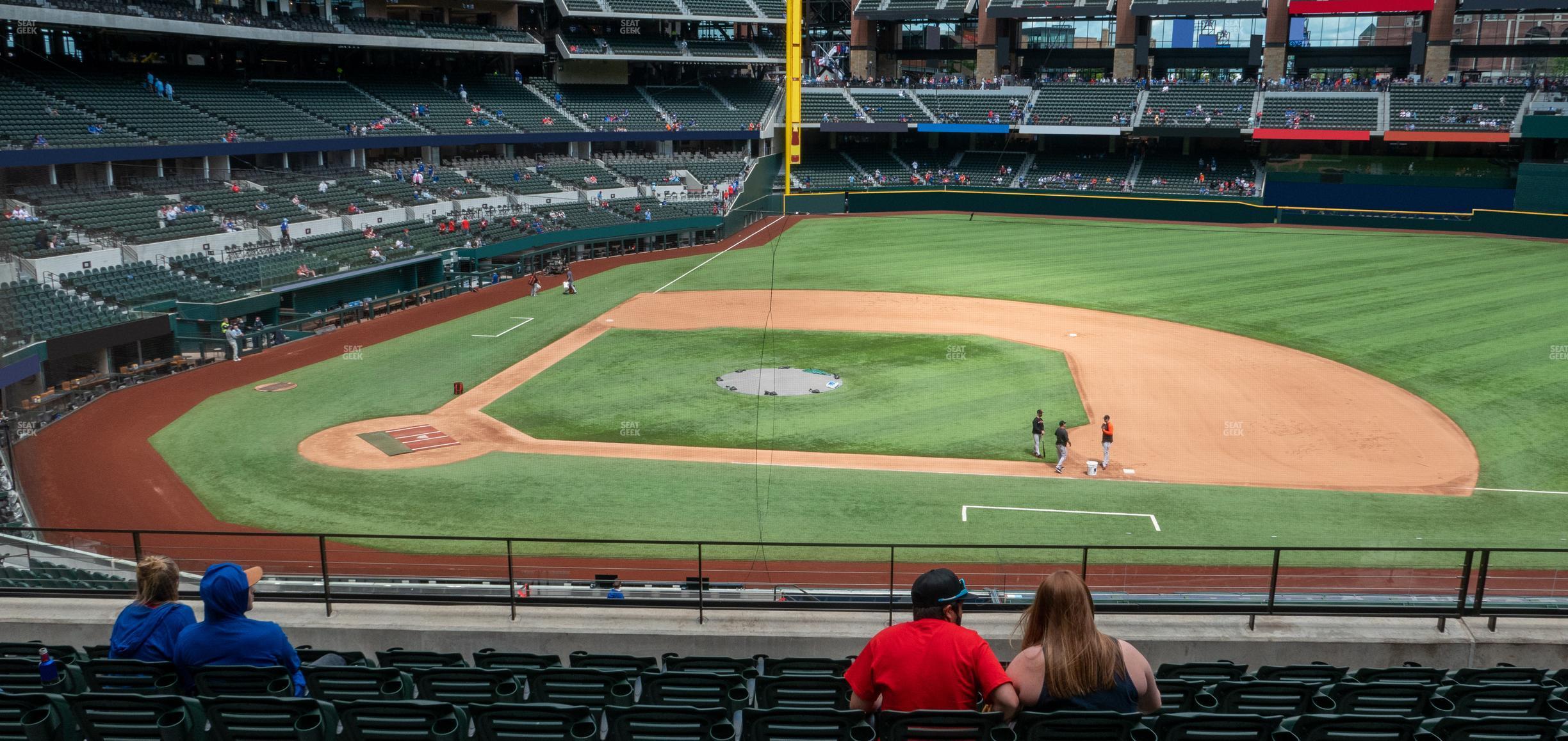 Seating view for Globe Life Field Section 119