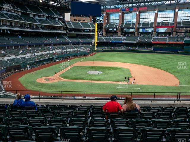 Seating view for Globe Life Field Section 119