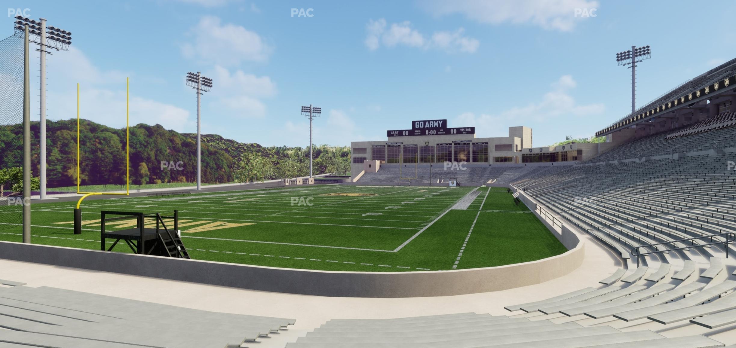 Seating view for Michie Stadium Section 20