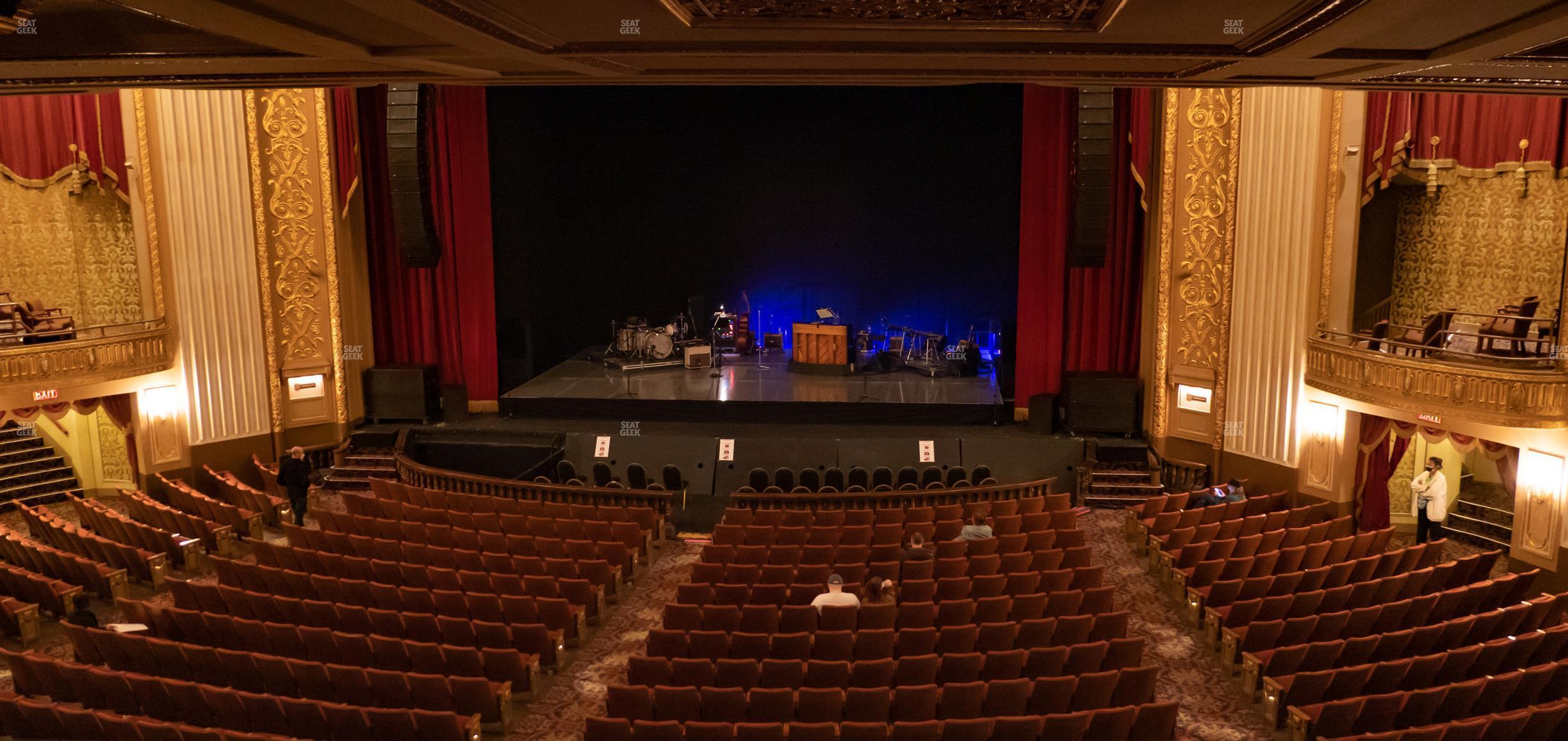 Seating view for Orpheum Theatre - Memphis Section Mezzanine Right Center