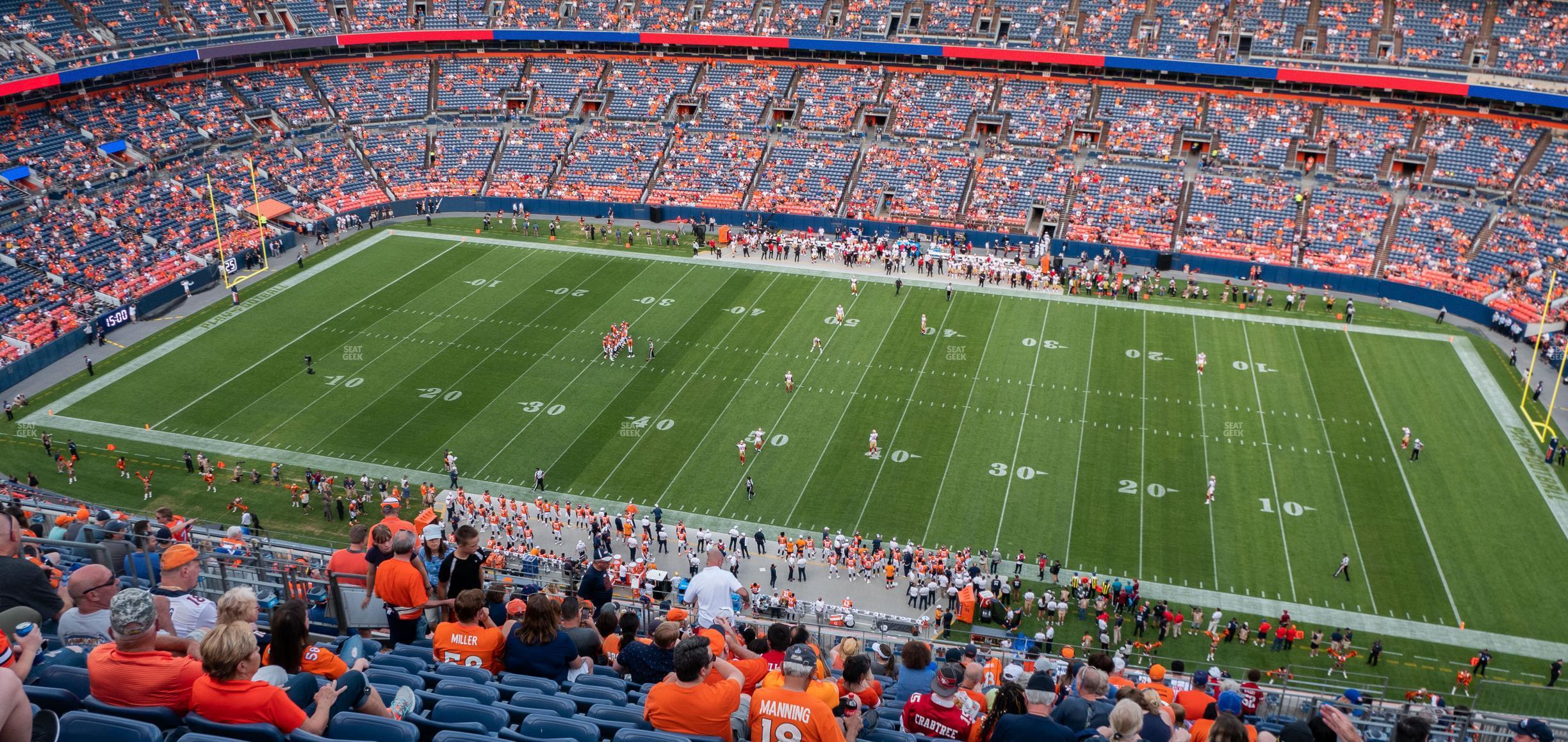 Seating view for Empower Field at Mile High Section 506