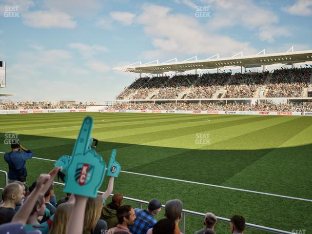 Seating view for CPKC Stadium Section 104