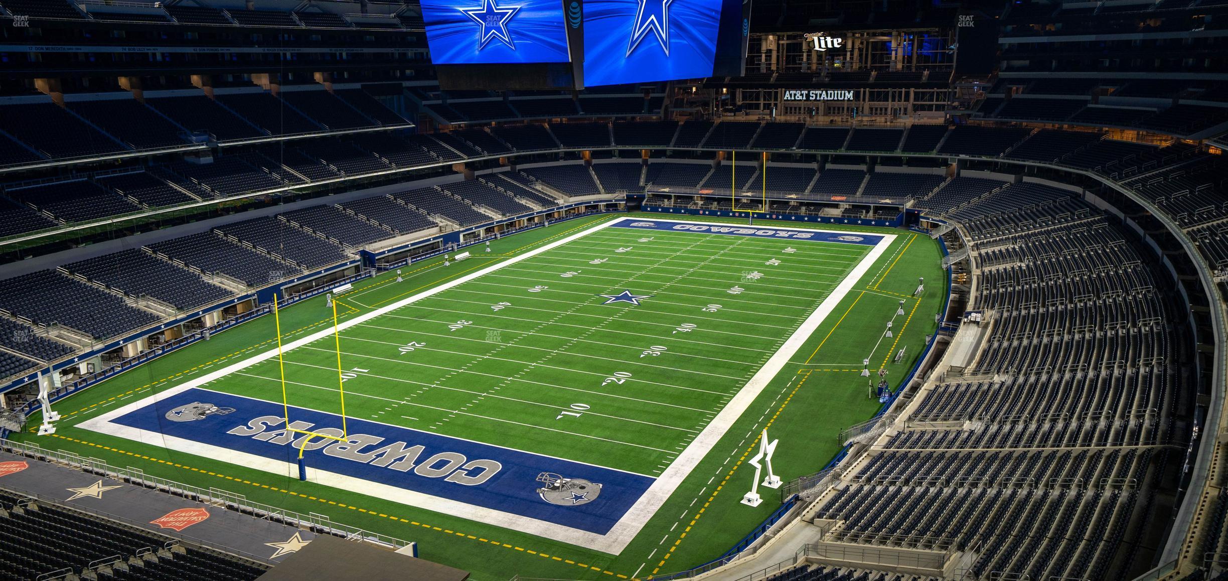 Seating view for AT&T Stadium Section Ring Of Honor Suite 521