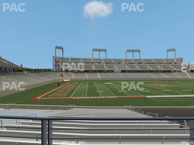 Seating view for TDECU Stadium Section 114