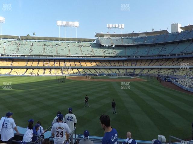 Seating view for Dodger Stadium Section 301 Pl