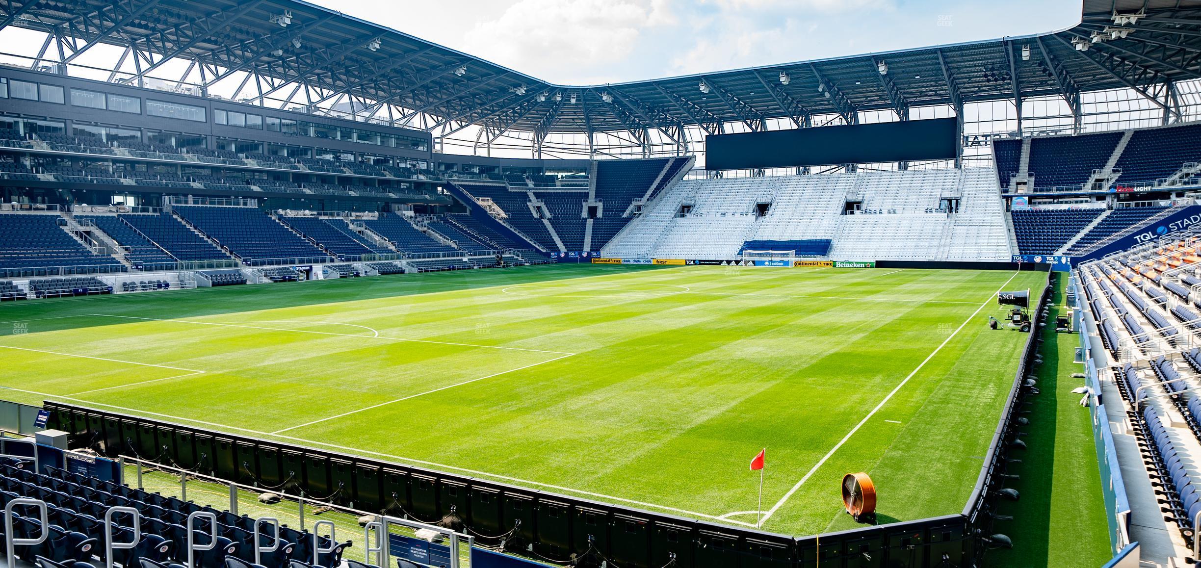 Seating view for TQL Stadium Section 125