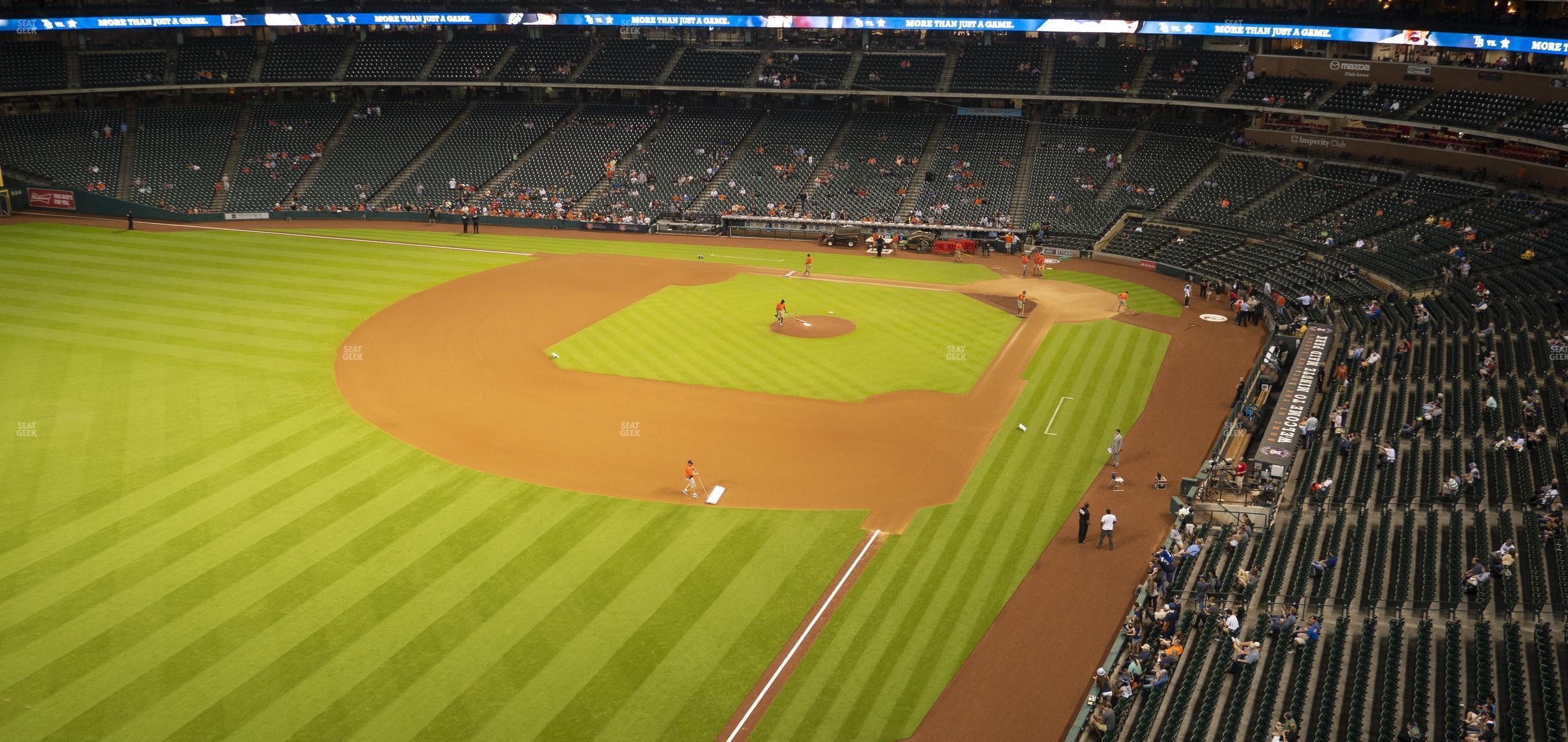 Seating view for Minute Maid Park Section 305