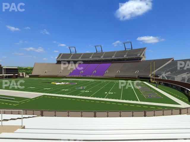 Seating view for Dowdy-Ficklen Stadium Section 3