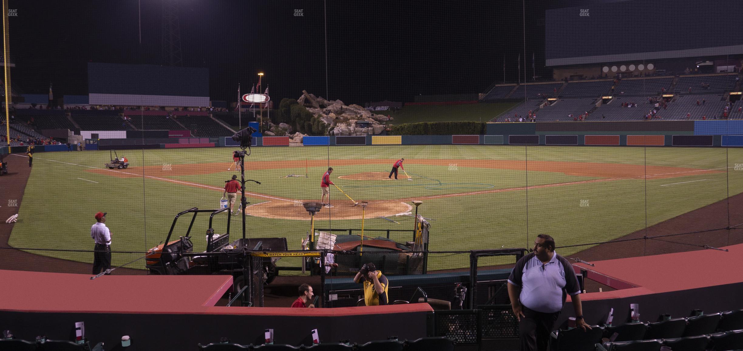 Seating view for Angel Stadium of Anaheim Section 119