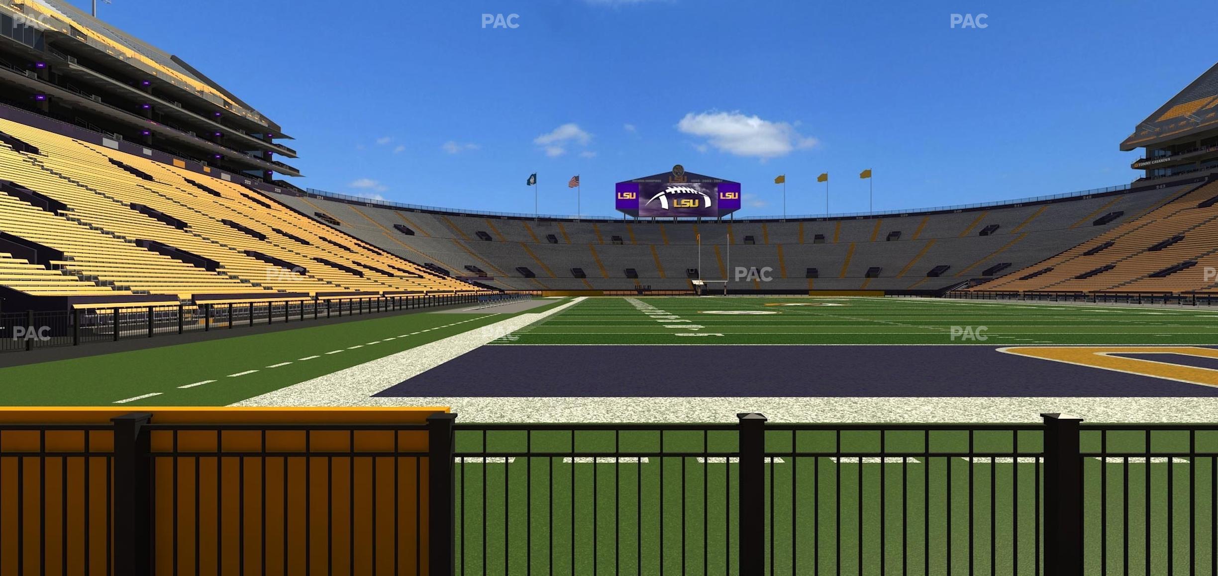 Seating view for Tiger Stadium Section Box 46