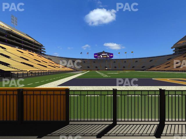 Seating view for Tiger Stadium Section Box 46