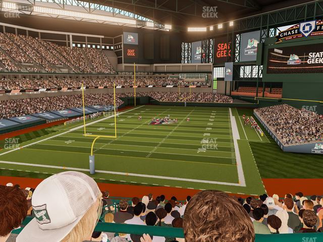 Seating view for Chase Field Section Suite 20