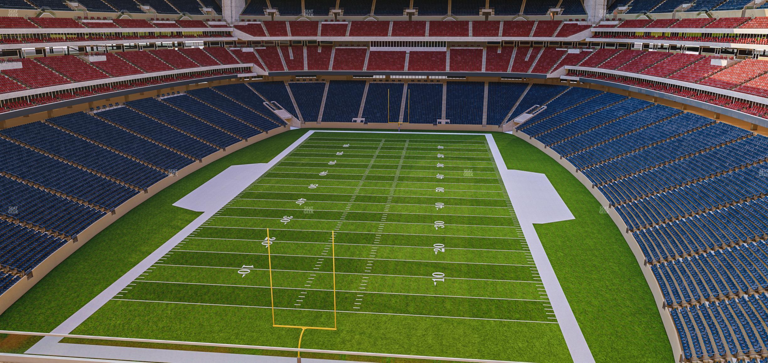 Seating view for NRG Stadium Section 520