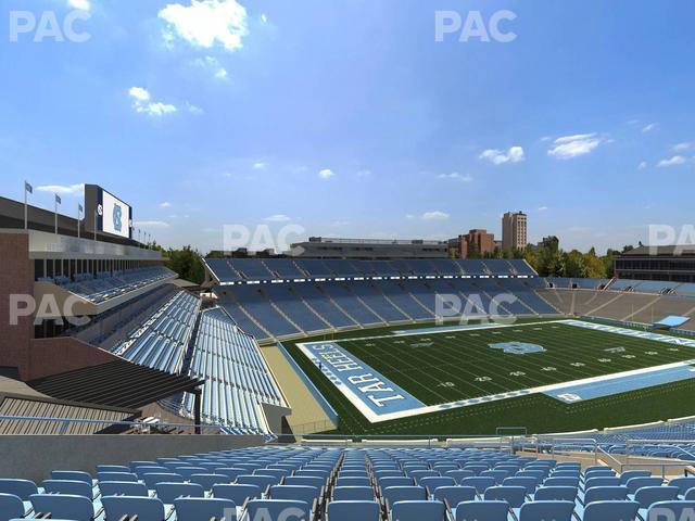 Seating view for Kenan Memorial Stadium Section 200