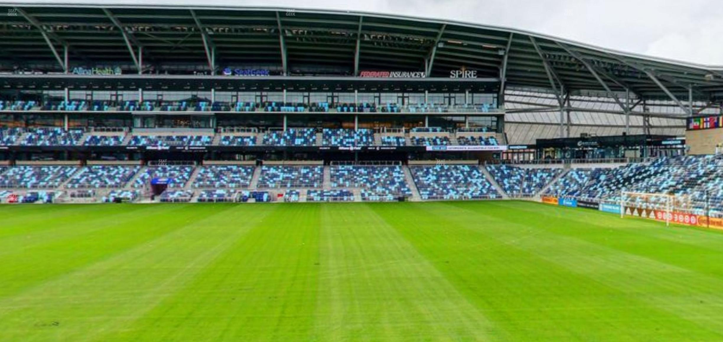 Seating view for Allianz Field Section 11