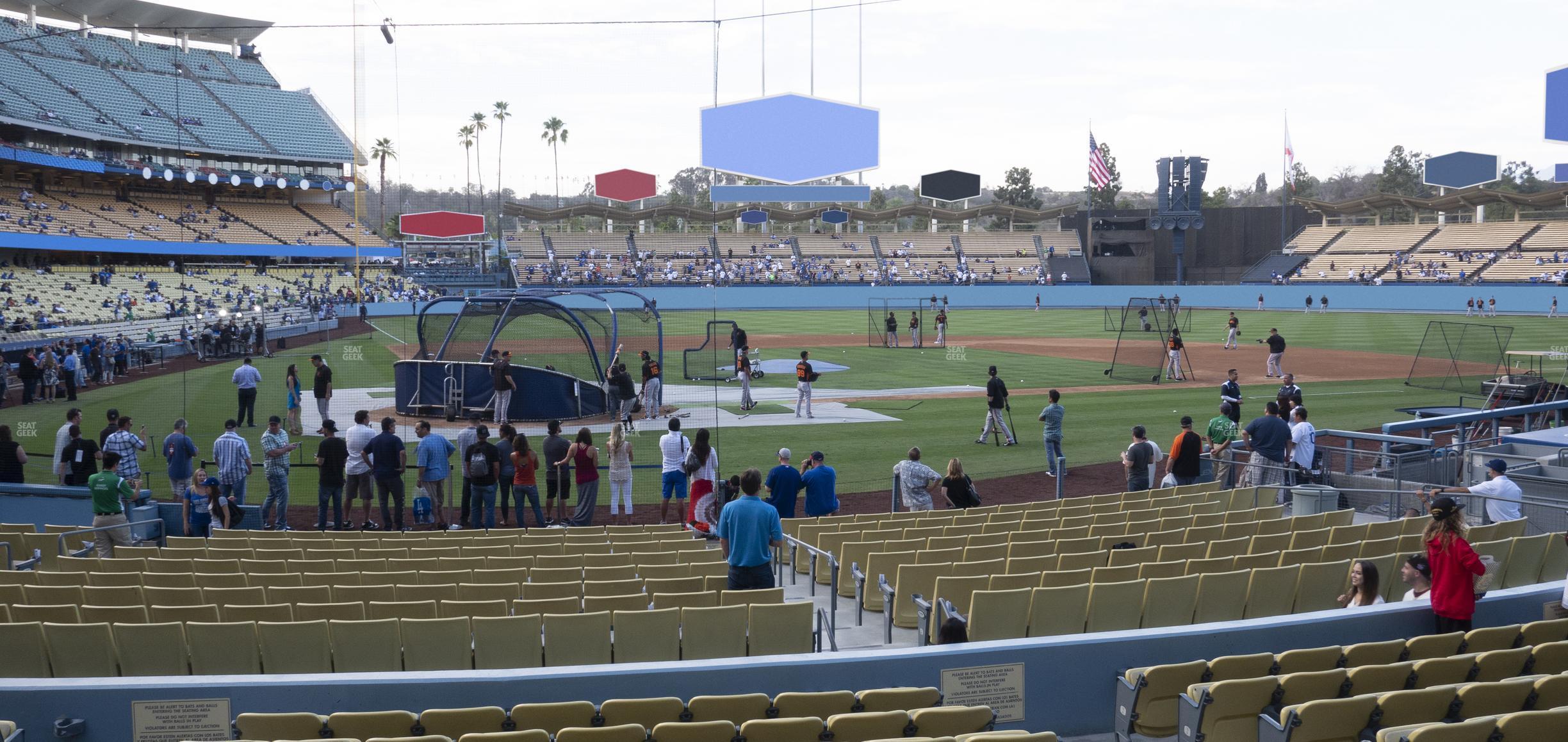 Seating view for Dodger Stadium Section 8 Fd