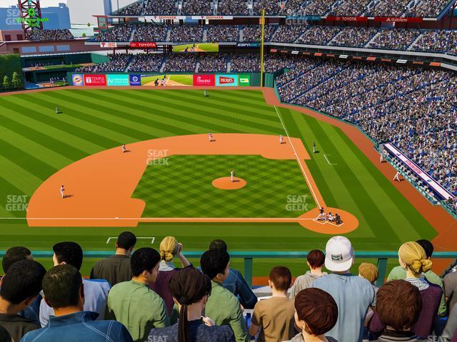 Seating view for Citizens Bank Park Section 325