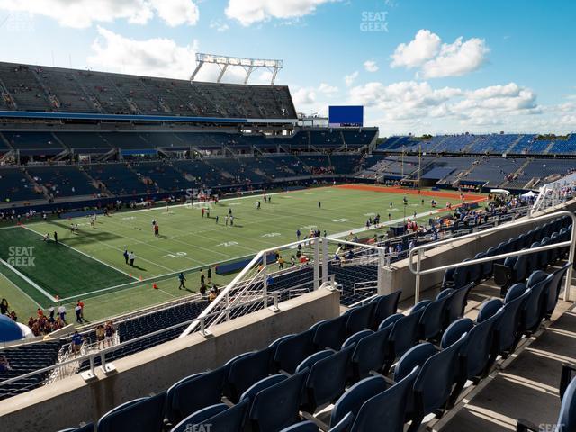 Seating view for Camping World Stadium Section Plaza 14