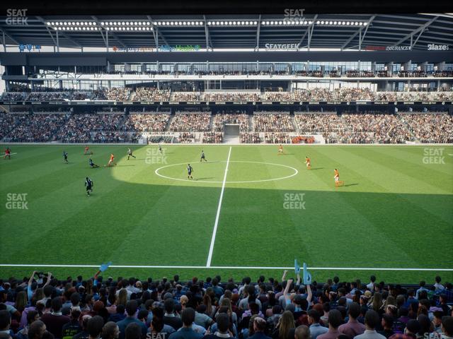 Seating view for Allianz Field Section 13