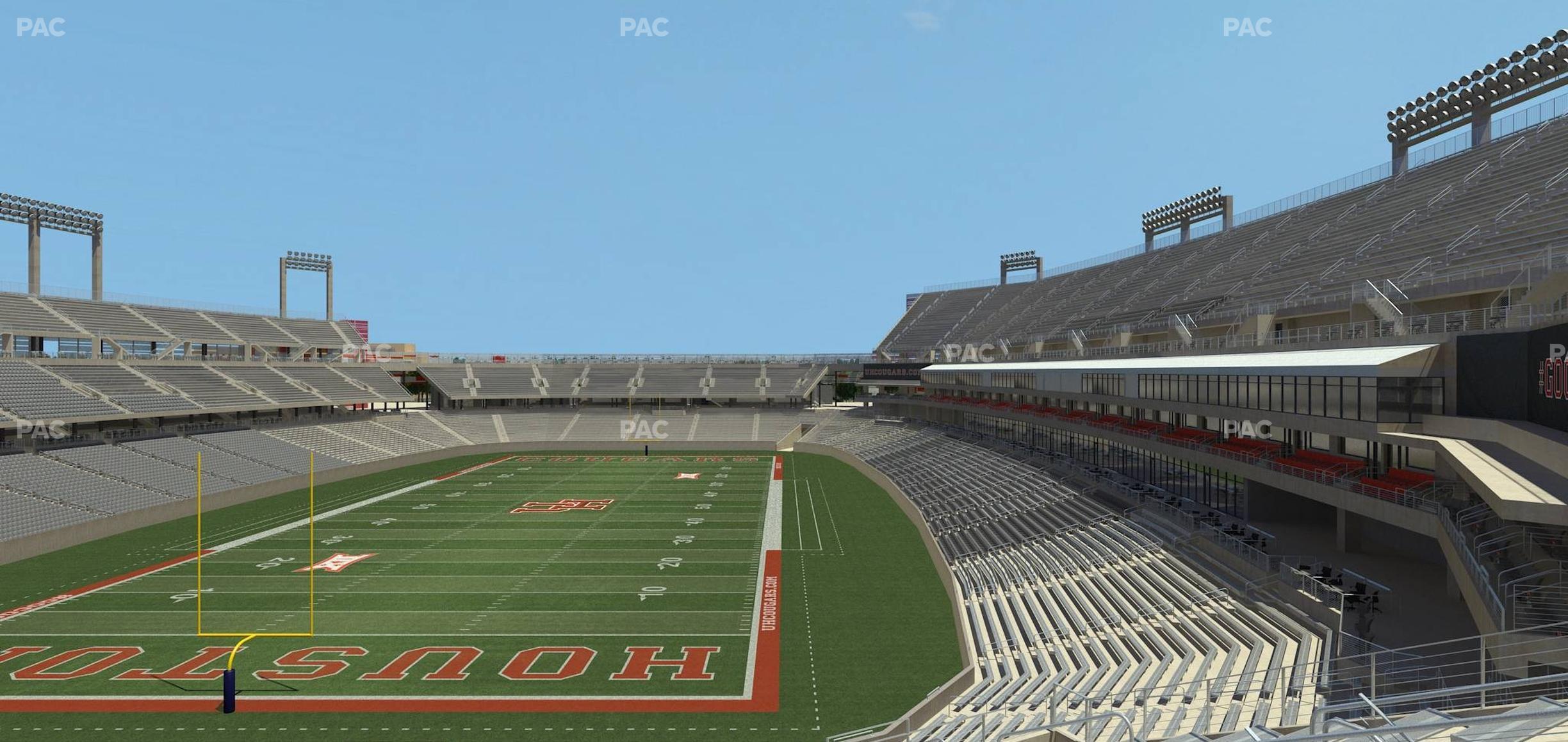 Seating view for TDECU Stadium Section 218