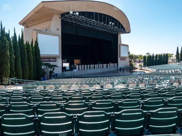 Seating view for North Island Credit Union Amphitheatre Section Middle 205