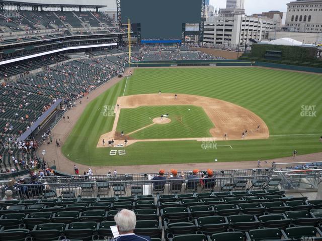 Seating view for Comerica Park Section 323