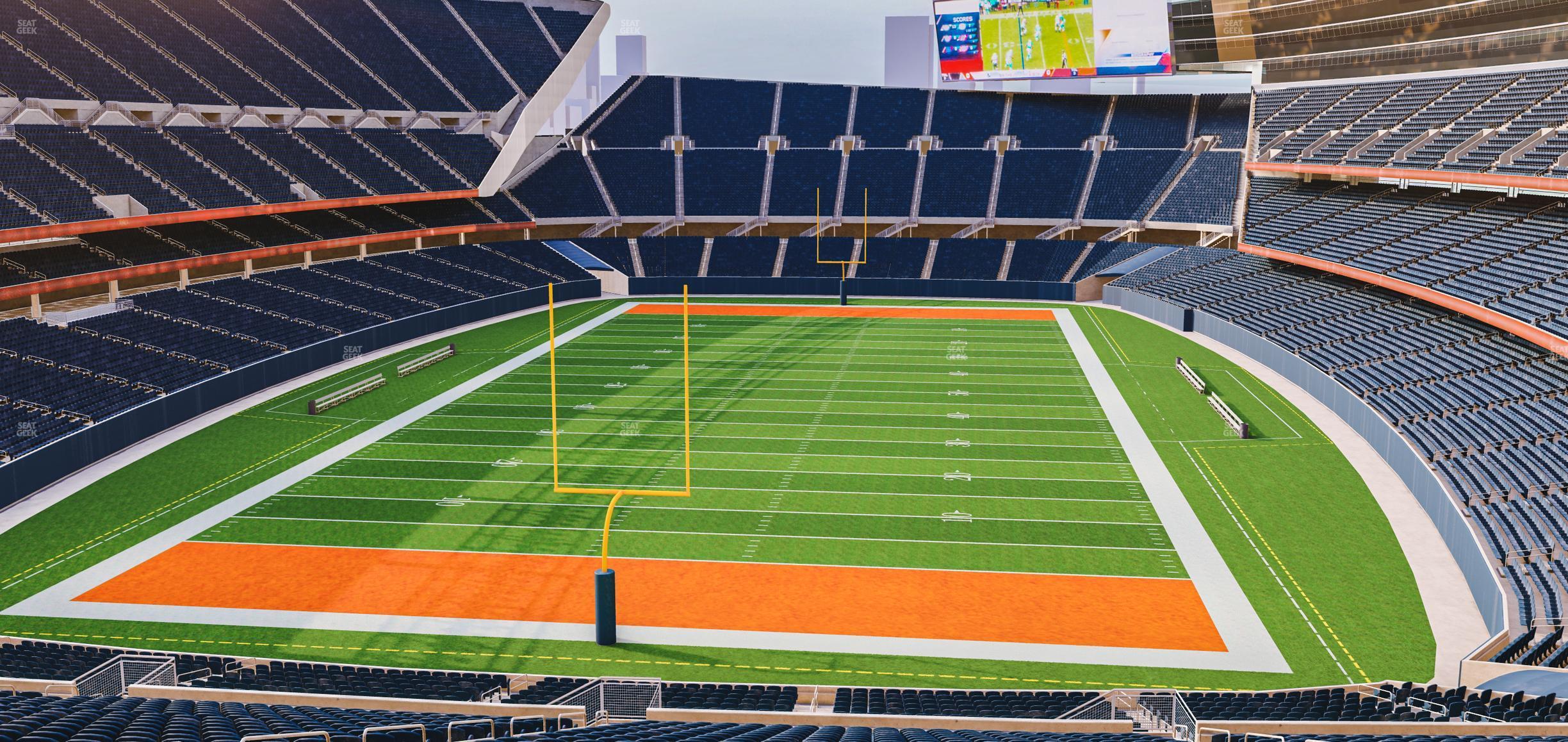 Seating view for Soldier Field Section 321