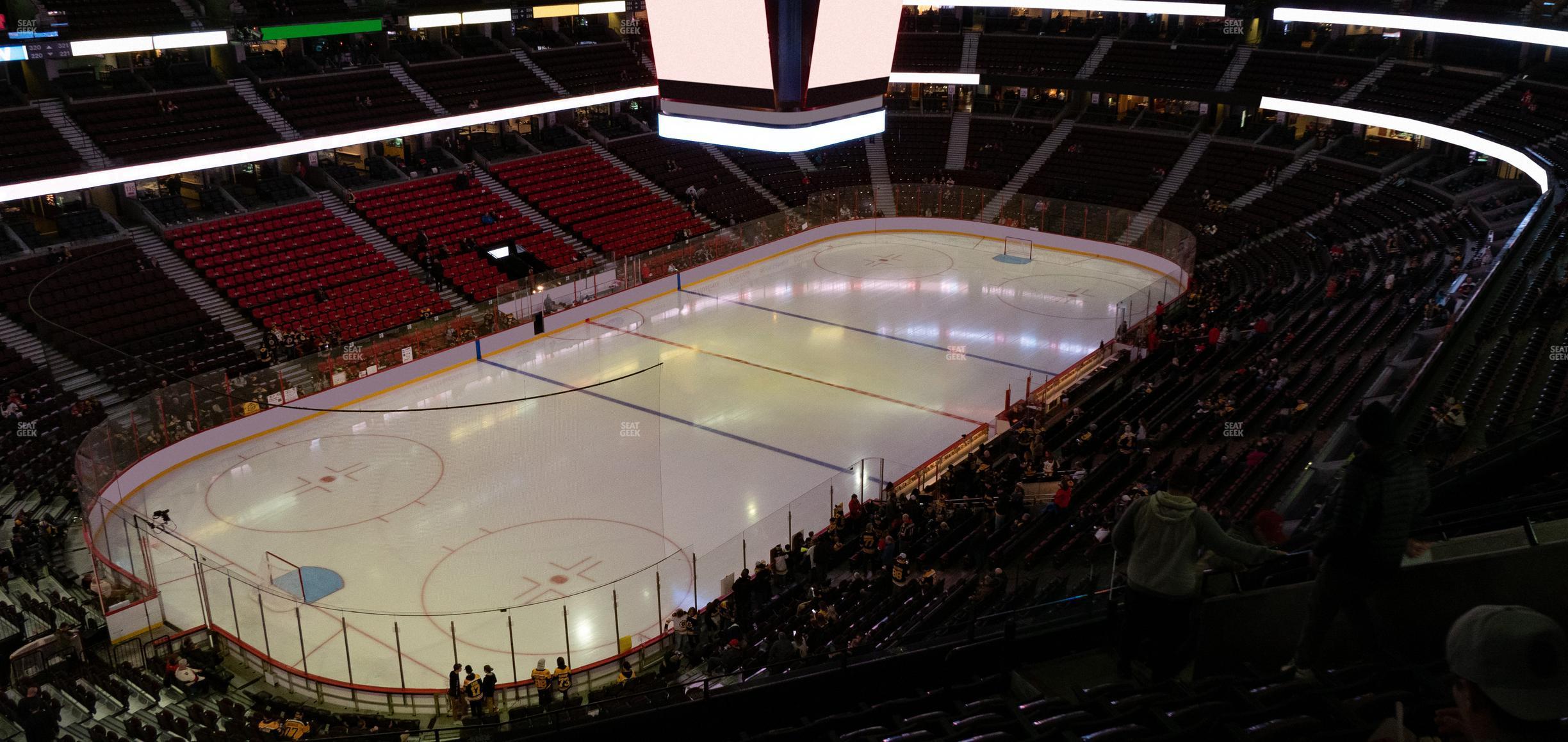 Seating view for Canadian Tire Centre Section 312