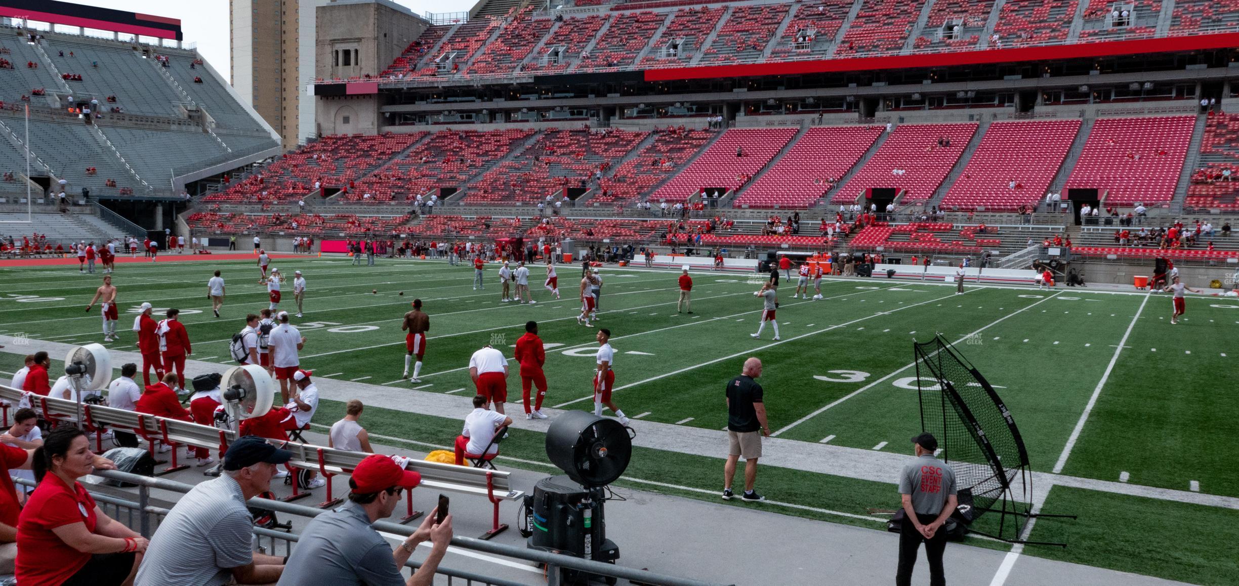 Seating view for Ohio Stadium Section 18 Aa