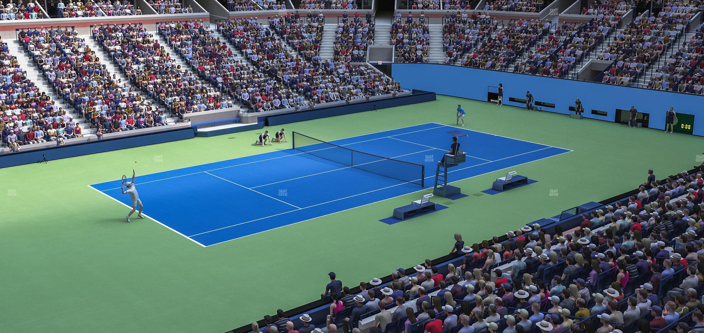 Seating view for Arthur Ashe Stadium Section Suite 231