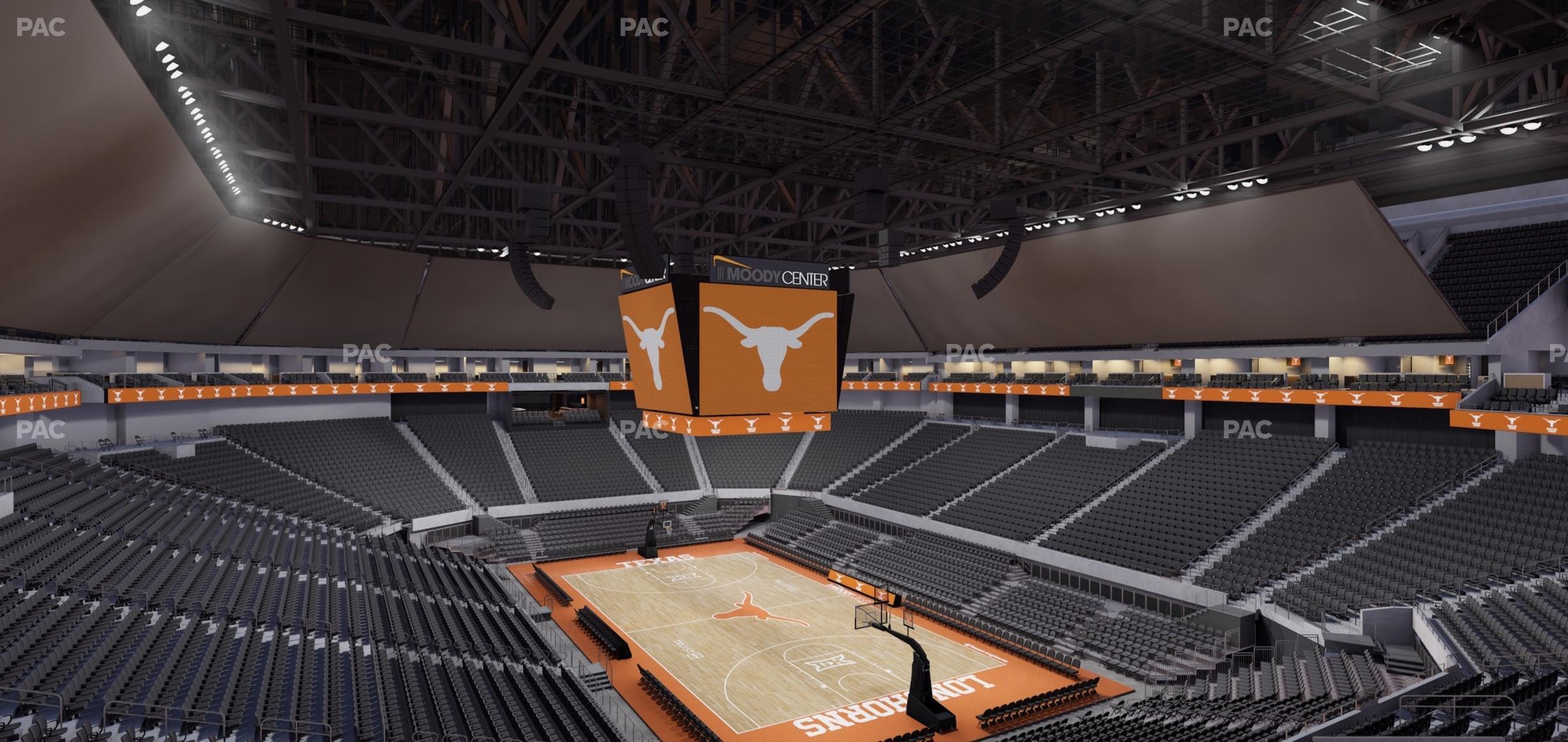 Seating view for Moody Center ATX Section Loge 21