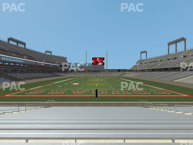 Seating view for TDECU Stadium Section 138